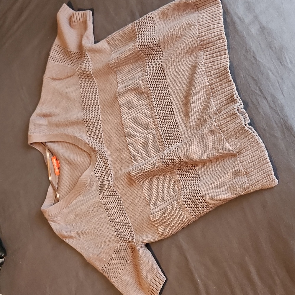 Ladies Joe Fresh s/s sweater,  size L